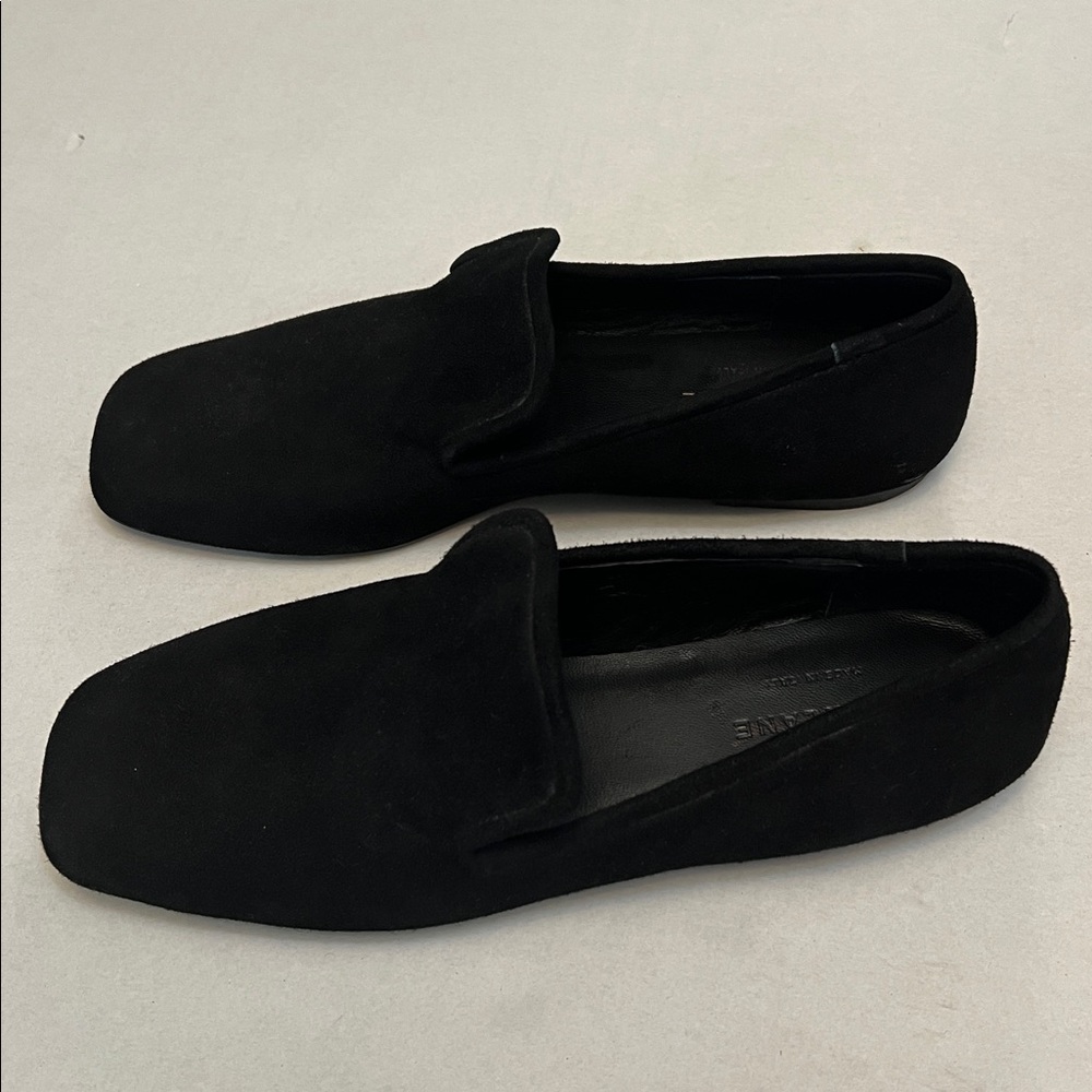 EVERLANE THE DAY LOAFER ITALIAN LOAFER IN BLACK SUEDE SIZE 7 - Picture 7 of 16